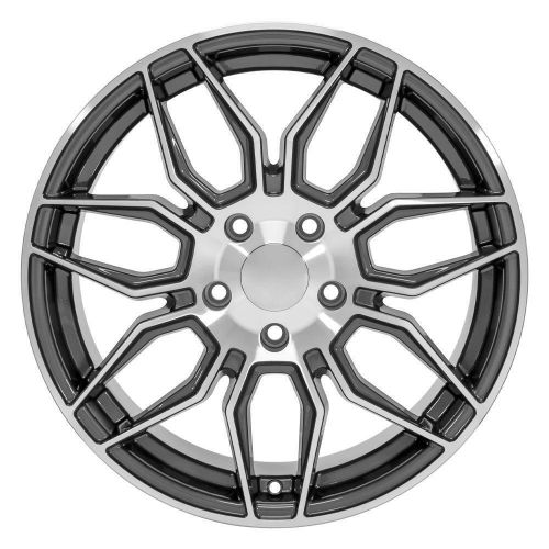 Oe wheels cv03c-18085-5475-52mg 18&#034; cv03c fits chevrolet c7 corvette 18x8.5