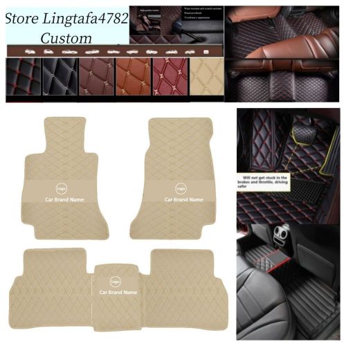 All models for subaru car floor mats waterproof custom front rear carpets luxury