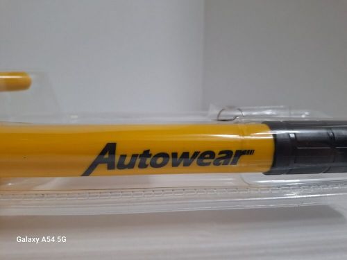 Autowear yellow pvc coated steering wheel lock double hook w/keys 6009l new