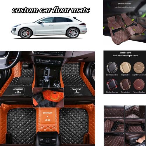 For tesla model x y s all models car floor mats luxury custom waterproof mats