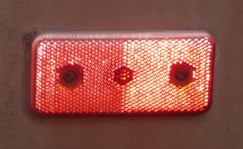 1978 vw vanagon set of original vintage rear side marker lights 