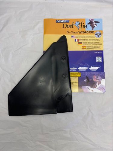 Davis instruments doel fin hydrofoil #440 black replacement part starboard side