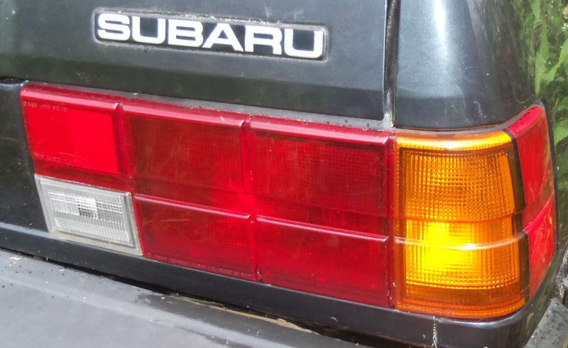 1982 subaru rear passenger side tail light