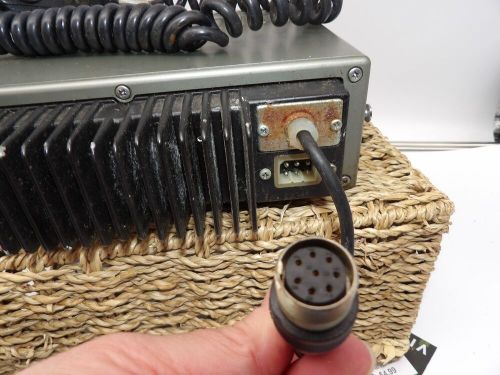 Parts only icom ic-m120 boat marine vhf marine radio transceiver with microphone