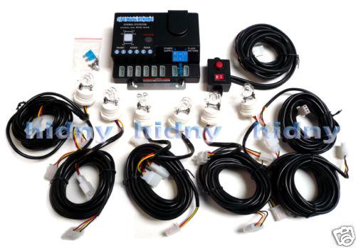 20w*6 strobe light kit 12 volt ambulance rescue ems van tow truck blue20000k