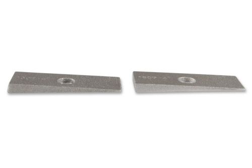 20510 lakewood axle shims - traction bar wedge kits - 4 degree - aluminum