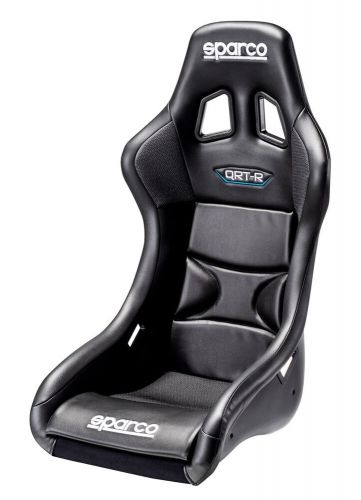 Sparco compatible with/replacement for seat qrt-r black vinyl 008012rnrsky