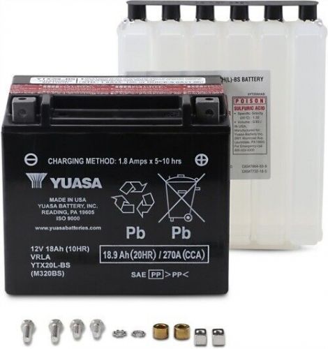 Yuasa battery yuam320bs 58-1318 ytx20l-bs 49-1968 ytx20lbs 21-9107 yuam320bstwn