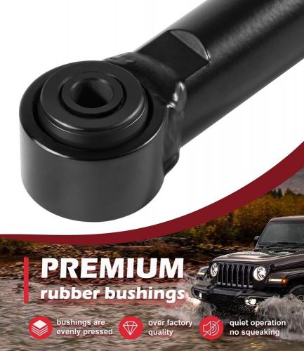 Front forged adjustable track bar for jeep wrangler jk/jku 07-2018 w/ 1-6&#034; lift