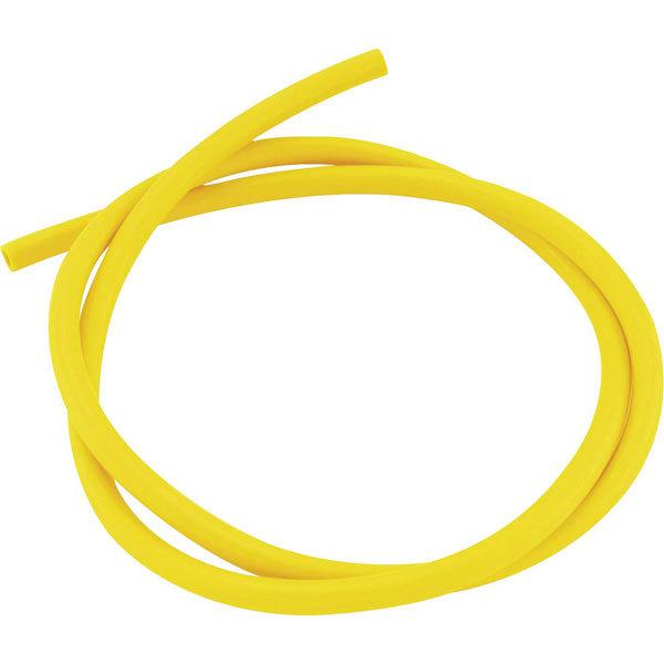 3 ft solid color yellow helix racing 3/16 inch  x 5/16 inch  colored fuel line