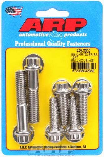 Arp bellhousing bolt kits 445-0902