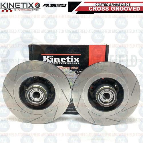 For renault megane mk3 sport rs 250 265 275 rear grooved brake discs brembo pads