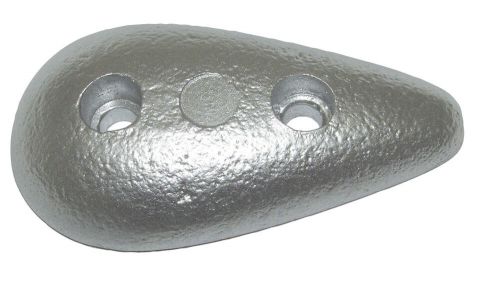 Tec-20 teardrop zinc anode hull plate 3 1/2&#034; inch