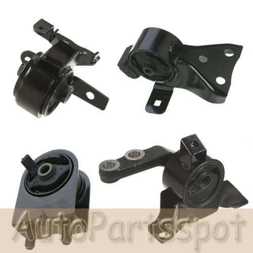 1999-2001 mazda protege 1.6l motor & trans mount 4 pcs w/ at g004