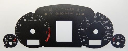 Lockwood speedo conversion dial kmh to mph fits: audi a4 petrol models