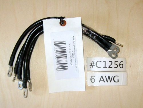 Battery cable set for club car, yamaha 36 volt 6 awg.  made in usa. c1256-6