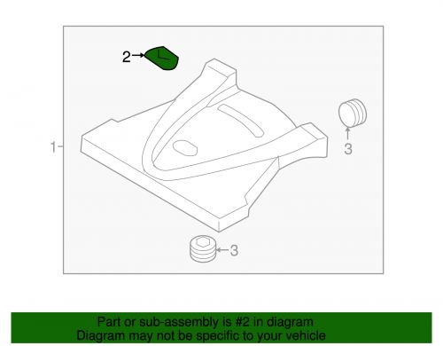 Genuine mazda emblem l323-10-2d9