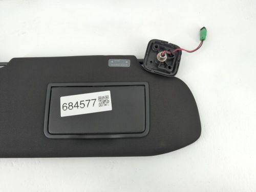 2013-2019 ford taurus passenger sun visor mirror right sunvisor black q6lig