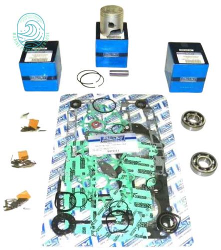 New wsm / yamaha 1995 &amp; up 40 &amp; 50 hp 3-cyl outboard powerhead rebuild kit