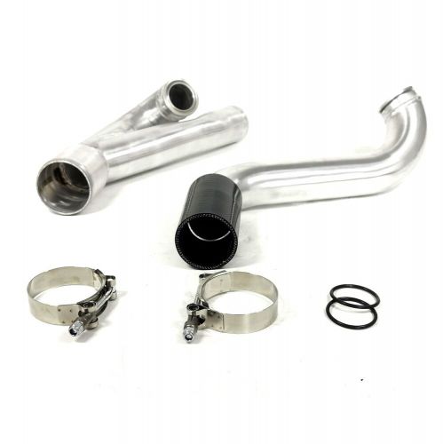 Aluminum turbo outlet charge pipe+silicone pipe for bmw n54 335i 335is n54 3.0l