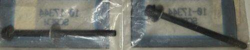 (2) oem quicksilver mercruiser 10-17344 valve cover bolt screws, lot of two