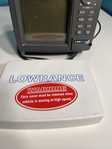 Lowrance lms-240 fish finder w/ cover - free shipping