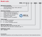 Hda 4845-a-250-000 hydac pressure sensor