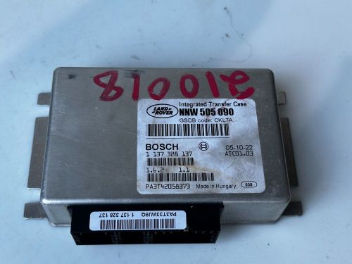 2006 - 2009 range rover lr3 transfer case control module nnw 505 090 oem !