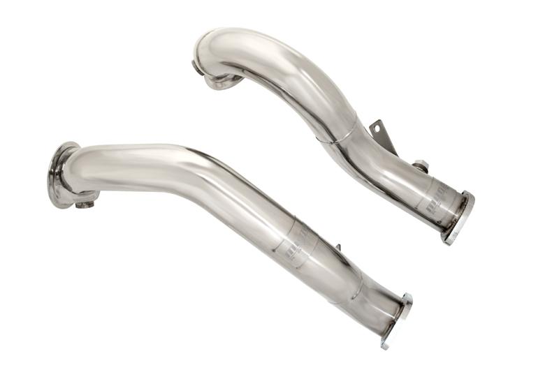 Megan racing stainless steel downpipe bmw 1m 2011 n54b30 mr-ssdp-bn54-tt