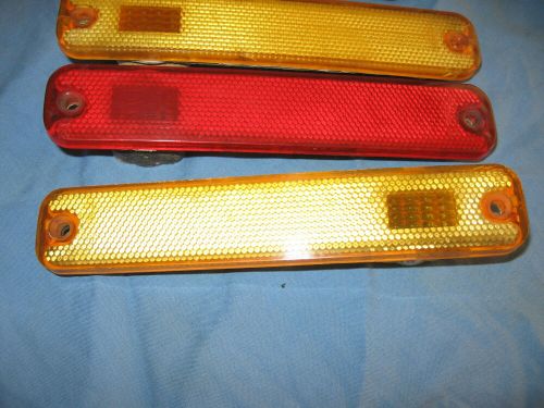 73-79 ford truck  side marker light set pickup 78-79 bronco ranger xlt lariat 78