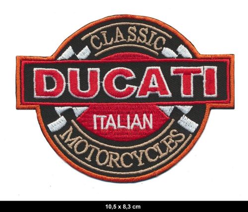 Ducati patch patches motorcycle motorcycles biker italy italy moto gp v08-