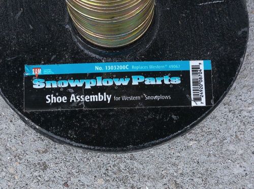 New  snowplow shoe assembly with pin &amp; washers for western 49067 free us ship