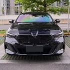 Led gloss black m60 car front kidney grill kit for bmw 5 series i5 g60 2024-2025