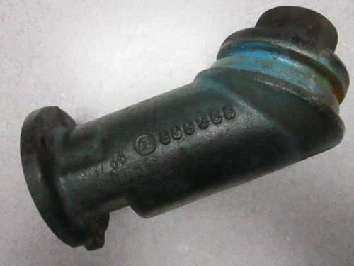 909368 omc stringer high rise to adapter exhaust elbow 120-140 hp