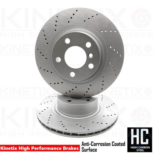 For bmw x3 x4 30d 35d m sport drilled rear brake discs mintex pads &amp; sensor