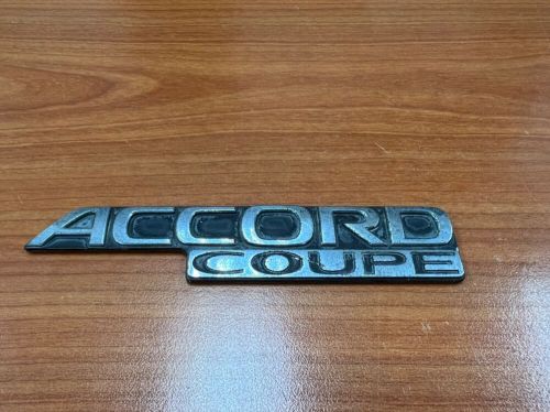 Rare jdm accord coupe cb7  sm4  1990 - 1992 emblem