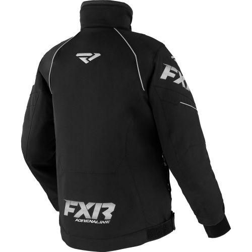 Fxr snowmobile womens adrenaline insulated jacket - black/silver