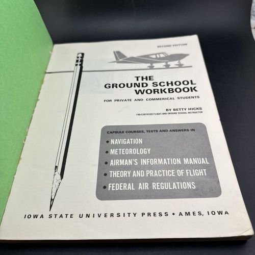 The ground school workbook 2nd edition by betty hicks