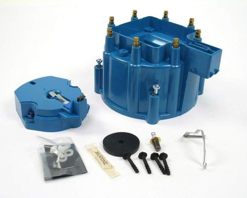 Pertronix d4002 flame thrower blue hei distributor cap and rotor kit