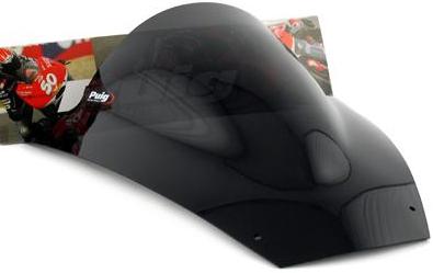 Puig racing windscreen dark smoke for kawasaki zx-12r zx12r 2002-2005