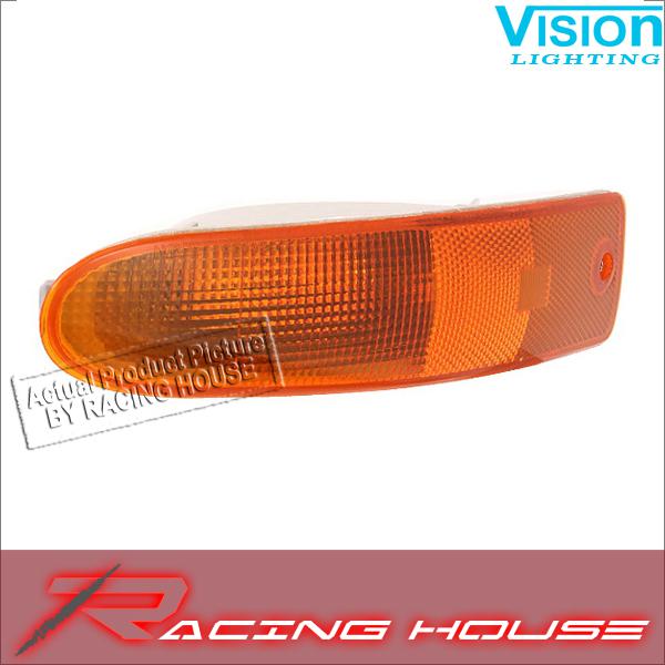 Right passenger bumper signal light assembly 00-02 mitsubishi eclipse