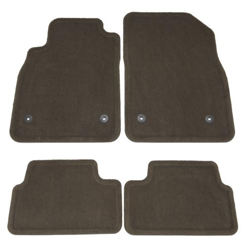 13-14 chevy cruze oem front & rear carpet replacements cocoa floor mats 22878592