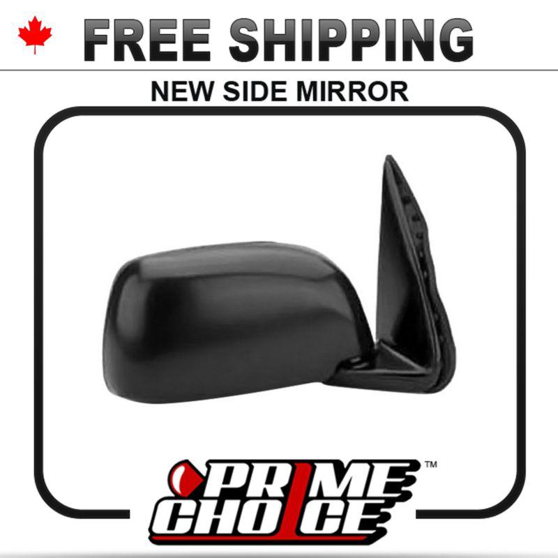 New manual textured black passenger side view mirror toyota tundra right door rh