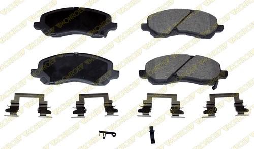 Monroe gx866 brake pad or shoe, front-monroe prosolution ceramic brake pad