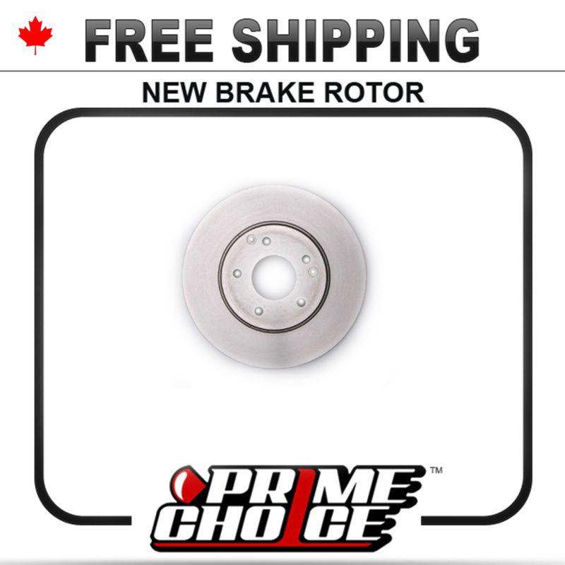 1 premium new disc brake rotor for front fits left driver / right passenger side