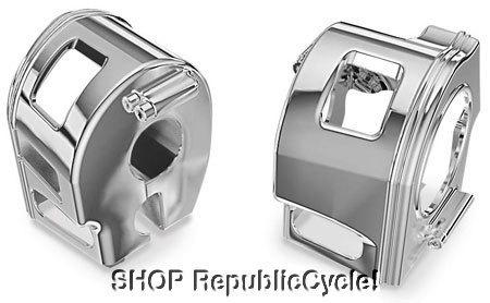 Kawasaki vn 1600 kuryakyn chrome switch covers *new*