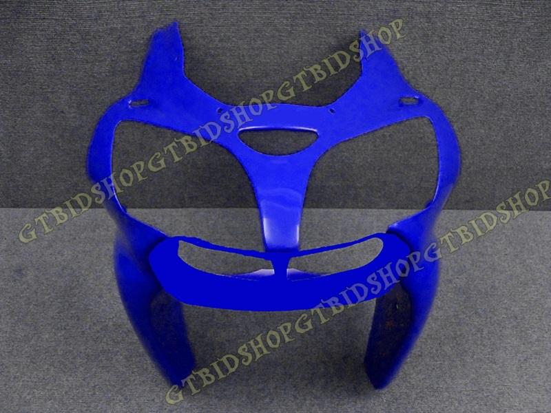 Universal front fairing for kawasaki zx6r zx 6r zx-6r ninja 2000 2001 2002 blue