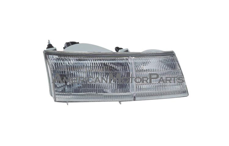 Right passenger side replacement headlight 91-95 mercury cougar - f1wy13008a