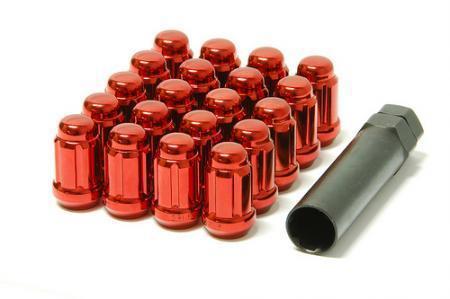 Muteki closed ended lug nuts red 12 x 1.25 41885r