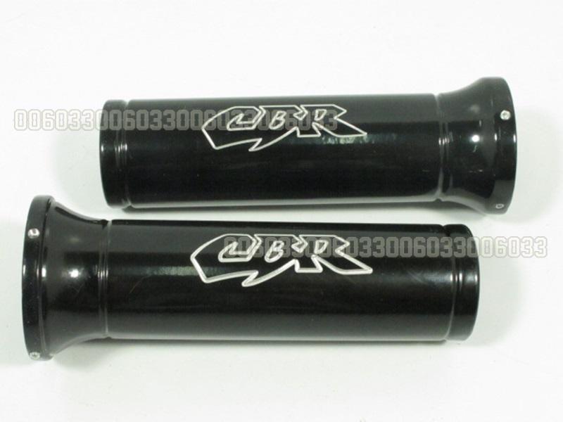 Hand grips for cbr 1000 rr 1000rr billet aluminum black 7days 1 inch